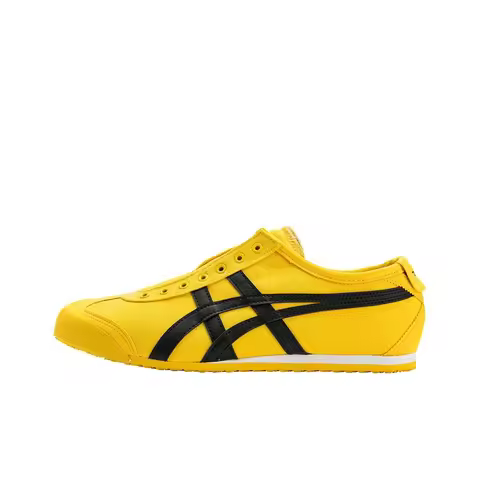 Onitsuka Tiger MEXICO 66 SLIP on Pu Low top Casual Shoes Unisex Yellow 1183A746-750