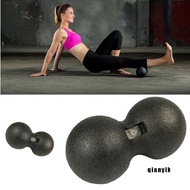 Yoga Equipment Sports Ball EPP Massage Ball Fitness Peanut Ball Therapy Home Gym Relax Exercise Black Lacrosse Ball