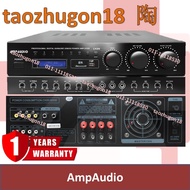 AmpAudio CK9 / CK8 Professional Karaoke Power Amplifier Key Control Digital Stereo Echo Bluetooth US