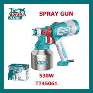 [ TOTAL ] (TT45061) Spray Gun | 530W 1000ml | Electric Paint Sprayer | Painting Tools