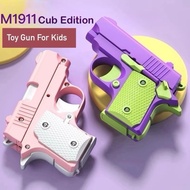 DIY M1911 Toy Gun – Mini Slide Model for Kids | Safe, No Shooting, Assembly Pistol