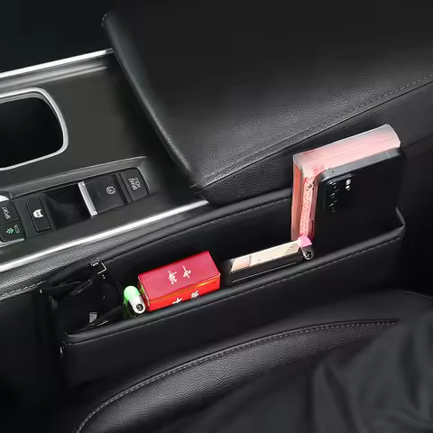 For BMW F30 F31 F34 GT 320i 328i G30 G31 Car Seat Side Gap Filler Storage Box Large Capacity Sundrie