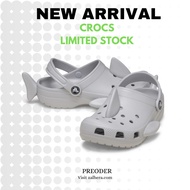 Crocs Classic Iam Shark Clog Kids Authentic Gray