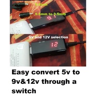 [USB 5V TO 9V&12V] USB 5V To 9V 12V voltage Breast pump Blood pressure meter Medela Freestyle / Swin