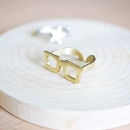 盧廣仲眼鏡戒指 - 純銅款