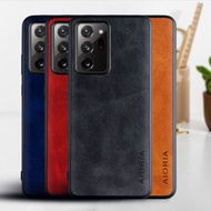 Samsung Galaxy Note 20 Ultra Case Vintage leather Skin cover