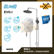 Alpha Evo-I Instant Water Heater Come With DC Pump & Rainshower Alpha Water Heater with DC Pump 热水器