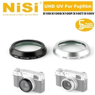 NiSi NC UHD UV With Nano Coating For Fujifilm X100V / X100S / X100F / X100T / X100 (Black / Silver)