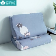 LaTeX Pillowcase Pure Cotton Thailand Cotton Memory Pillow Headcover 40x60 Rubber Single Pillow 30x50 Single Children