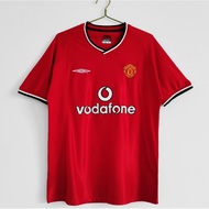 Retro Soccer Jersey SALE MU Retro Home Jersey 20-02 Vintage Football Jersey