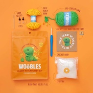 Beginner Crochet Kit with Crochet Hooks Yarn Set DIY Crochet Stuffed Animal Kits
