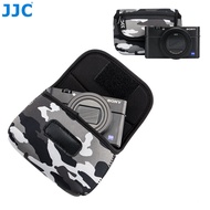 JJC Neoprene Camera Pouch Compact Camera Case for Sony ZV-1F ZV1 RX100VII RX100VI Ricoh GR IV GR4 GR