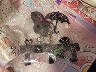 自家設計 黑色 black My melody 掛鉤 適合放浴室牆 門外  長40cm 限量新完成有3個 跟螺絲粒 無痕免釘貼