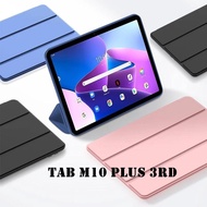 For Lenovo Tab M10 Plus 3rd Gen TB125FU TB128XU 10.6 inch Tablet Case Soft TPU Leather Shockproof Flip Folio Stand Cover