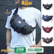 Original Cheap Men's Waist Bag from Bandung Distro Distro Sling/