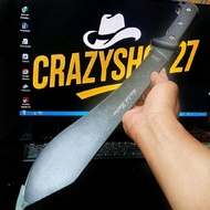Survival Multifungsi Camillus Machete Full Tang - Gagang Anti Slip Solid Stell Camping