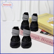 YVETTPH Pet Shoes, Breathable Mesh Anti-Slip Small Dog Shoes,  Comfortable Summer Lightweight Adjust