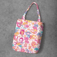 Amoy Chidochi tokidoki Cute casual one-shoulder canvas bag tote bag