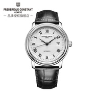 ☎ 2023 Fashion Luxury Simple Frederique Constant Watch for Men FC-303 Casual Auto Date Dial Wristwatch Premium Leather Strap