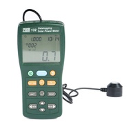 TES-132 Handheld Solar Power Meter Tester 400-1Knm Range 2000W/m2 & 634Btu/(ft2h) Data Logger SD Car