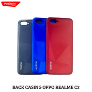 BACK CASING KOMPATIBLE REALME C2 BLACK&BLUE