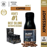 Eureka Drinks ALERT Nootropic Energy XpresShot, Plant Based