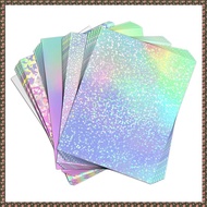 (JPTZ) 24 Sheets Vinyl Sticker Paper for Inkjet Printer - Printable Glossy Sticker Paper and Hologra