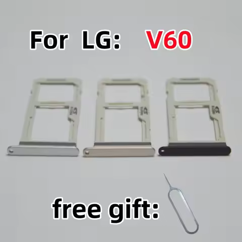 SIM Card SD Card Tray chip slot drawer card Holder For LG V60 ThinQ LM-V600AM V600TM V600VM V600 V60