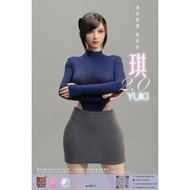 In-Stock 1/6 Scale Female Office Lady Cloth Set i8toys H007P-C for TBLeague Verycool Body Model