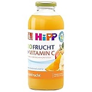 HiPP Organic Fruit Juice Drinks +, Multi-Fruit with Vitamin C, Pack of 6 (6 x 0.5 L)
