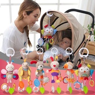 Baby Stroller Charm, Baby Rattle 0-3 Years Old, Plush Toy