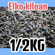 1/2KG Elko capasitor elco kapasitor ORIGINAL kiloan value RANDOM original
