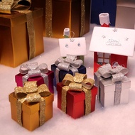 Christmas gift box affordable gifts with a lid bowknot gift boxes wholesale Christmas gift box Chris