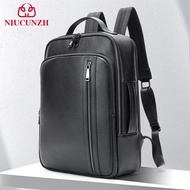 Men's Bag Top Layer Cowhide Men's Travel Backpack Leather Bag Men's Leather Backpack Computer Bag Ge