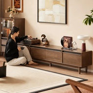Solid Wood Eco TV Cabinet Living Room Home Vintage Style Storage Console Media Entertainment Unit