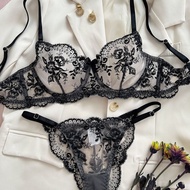 Sexy Lingerie Sexy Lingerie French Aesthetics Lace Ultra-Thin Comfortable Push-Up Bra Sexy Lingerie