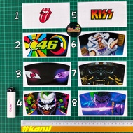 Meter Tinted Yamaha Y15 / Y15ZR V2 Sticker Lampu Meter Half Transparent with Designs meter yamaha y1