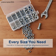 [NEW] Lonuts & Hex Nuts Assortment Kit 175PCS Premium Stainless Steel M3-M10 for Woodworking Constru