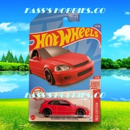 HOT WHEELS TARGET EXCLUSIVE RED EDITION 99' HONDA CIVIC TYPE R EK9 HONDA CIVIC EK9 JDM RED COLOUR