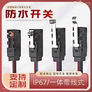 HQCG Waterproof G5W11 Normally Open 2 Wires 3 Wires Small Micro Switch 10A Stroke Limit Anti-dust D2