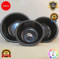2025 High Quality Plastic 3 sa 1 Black Basin/Planggana/Batcha/Tubs