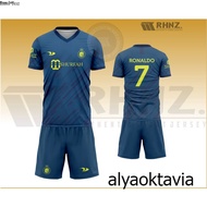 NEWEST ALNASSR RONALDO AWAY JERSEY/ ALNASSR FOOTBALL SHIRT FOR KIDS AND ADULTS/ MEN'S FOOTBALL SHIRT