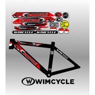 BIKE LIS STICKERS BICYCLE STRIPING VARIATIONS FOR WIM-CYCLE UNIVERSAL MOTIF WIM CYCLE STICKERS VARIA