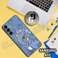G58 - Softcase SAMSUNG A55 - Flexible rubber material - SAMSUNG A55 silicone - COUPLE Motif - SAMSUN