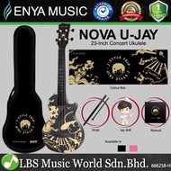 Enya Nova U JAY Carbon Fiber Concert Ukulele Limited Edition with J Gig Bag (Jay Chou)