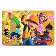 (Ready Stock BOBOIBOY 3) 1g LBMA Public Gold Bar 24k Free Cardholder