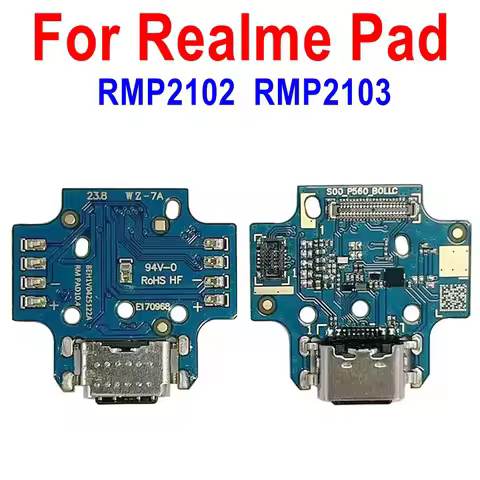 New USB Charging Port Connector Plug Jack Charge Dock Board Flex Cable For OPPO Realme Pad RMP2102 R