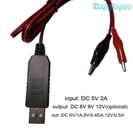 RR C 5V to 6V 9V 12V Step Up Boost Line USB Booster Power Converter Adapter Module