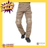 CARGO PANTS TACTICAL KNEE PAD PANTS SIVIMEN KHAKI SIZE 34 (900701039)