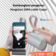 PROMO powerbank mini 2in1 smartberry / powerbank mini / powerbank